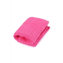 Полотенце махровое ярко розовое ПМ5005