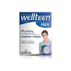 Vitabiotics Wellteen Him 30 Tablet  комплекс  для подростков