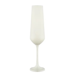 Сандра бокал для шампанского 200 мл D5176 (*6) Белый матовый