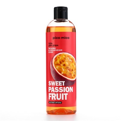 Гель для душа Sweet passionfruit, 400 мл, аромат маракуйи, PICO MICO