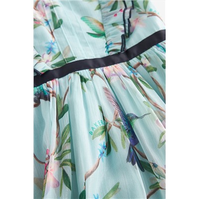 Baker by Ted Baker Mint Green Floral Dress