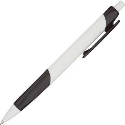 Ручка шариковая Attache Symbol,син.ст.авт.чер/бел.корп,поднан.лог12шт/уп