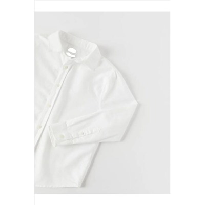 Оксфордская белая рубашка унисекс 200920221990