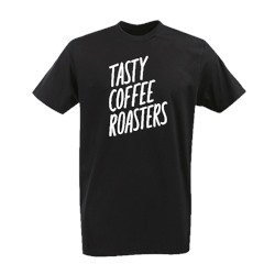Футболка фирменная "Tasty Coffee Roasters" черная
