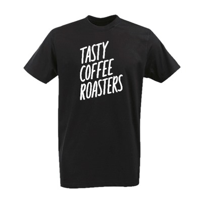 Футболка фирменная "Tasty Coffee Roasters" черная