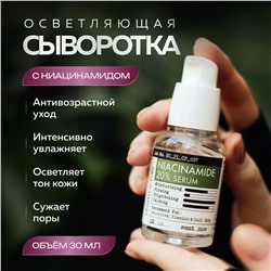 Derma Factory Niacinamide 20% Serum Успокаивающая сыворотка для лица с ниацинамидом 30мл