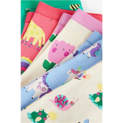 Bright Unicorn Shorts 5 Pack (2-16yrs)