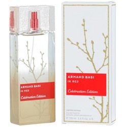 Женские духи   Armand Basi in Red Celebration edition edt for woman 100 ml