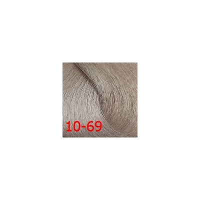 ДТ 10-69 стойкая крем-краска для волос Светлый блондин шоколадно-фиолетовый 60мл