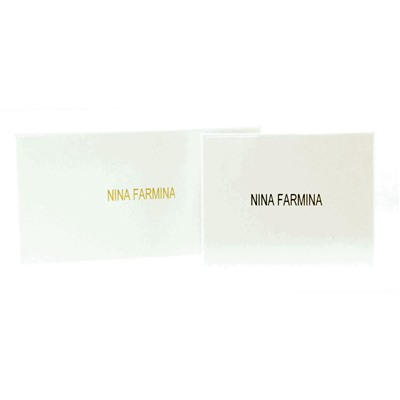 Кошелек кожаный серебро Nina Farmina K 6133-18