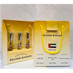 Подарочный парфюмерный набор Z&R 3x20 ml ОАЭ