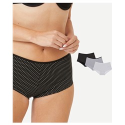 Gepunktete Pantys 3er-Pack, Janina