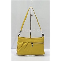 049-2 yellow сумка Wifeore натуральная кожа 16х27х7