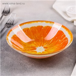 Миска Доляна «Сочный апельсин», 18,4×5 см