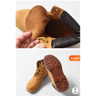 T*IMBERLAND 🔥 - ботинки унисекс из воловьей кожи   Изготовлены на оригинальной фабрике из остатков оригинальных материалов