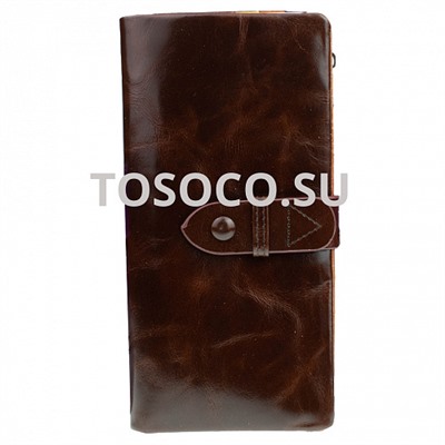 1004-21-d coffee кошелек GENUINE LEATHER натуральная кожа 9х19х2