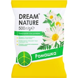 Природная соль для ванн Dream Nature «Ромашка», 500 г