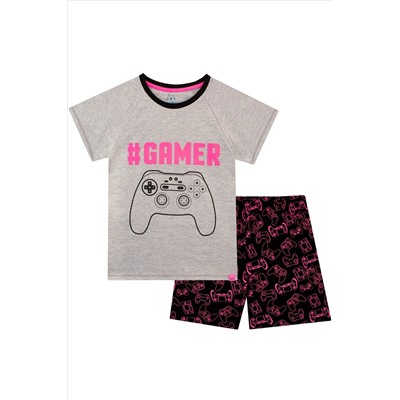 Harry Bear Gaming Short Pyjamas