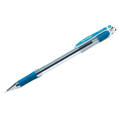 12 шт. Ручка шариковая Berlingo "I-10" синяя, 0,4мм, грип АКЦИЯ!!! Старая опт. цена 570руб!
