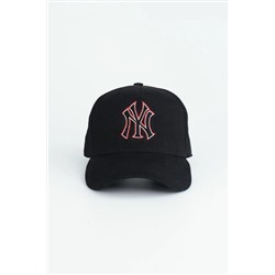 Бейсболка с логотипом NY Black Red Logo - Черный