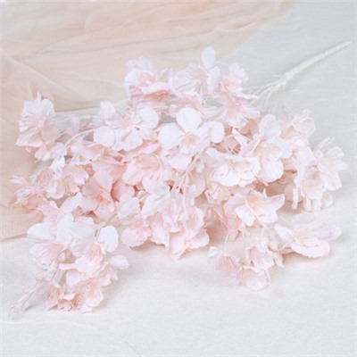 Цветок искусственный Сакура 66 см розовые / GT41-8 /уп 120/480/А