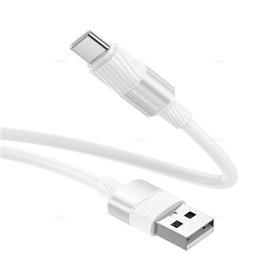 Кабель USB - TypeC BOROFONE BX106 (белый) 1м