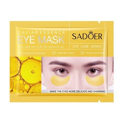 Гидрогелевые патчи для глаз Sadoer Caviar Esse Hydrating Eye Mask 1шт