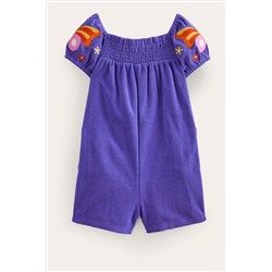 Boden Fun Towelling Playsuit