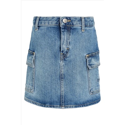 Calvin Klein Mid Blue Denim Skirt