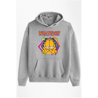 All + Every Garfield W Whatever Girls Hooded Sweatshirt