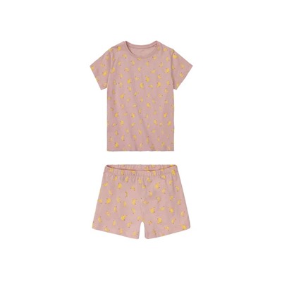 lupilu® Kleinkinder Mädchen Pyjama aus reiner Bio-Baumwolle