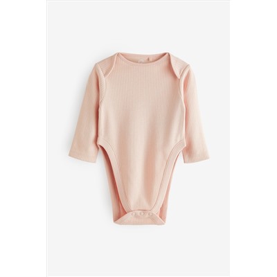 Pink Hip Dysplasia Long Sleeve Bodysuits 3 Pack