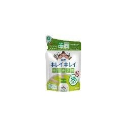 LION Кухонное мыло для рук "KireiKirei" с антибактериальным эффектом 200 мл, мягкая упаковка / 24