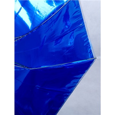 Зонт Металлик синий   /  Артикул: 99552