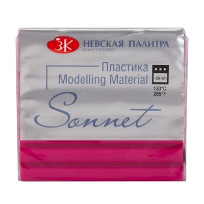 Пластика "Sonnet" , брус 56 г, малиновый