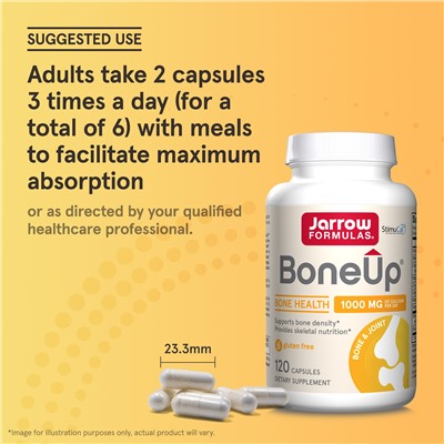 Jarrow Formulas, Bone-Up, 120капсул