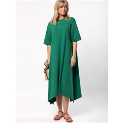 Платье Vilatte D42.101 зеленый