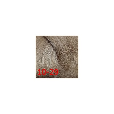 ДТ 10-29 стойкая крем-краска для волос Светлый блондин пепельно-фиолетовый 60мл