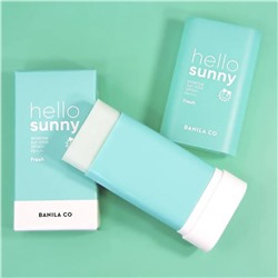 Солнцезащитный стик-праймер BANILA CO Essence Sun Stick Hello Sunny Fresh SPF50+ PA++++ , 18,5гр