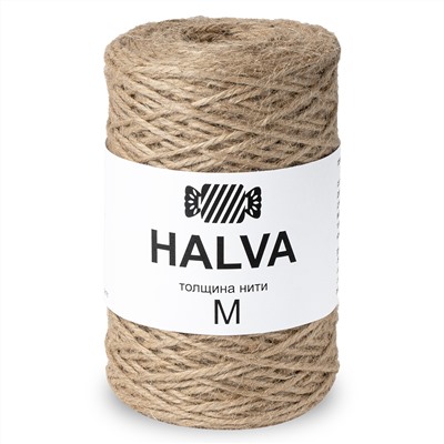 Halva толщина нити M