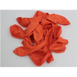 Воздушные шары для праздника №12 уп 100 шт оранжевые