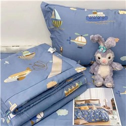 Полутороспальный комплект постельного белья с готовым одеялом 13081-15