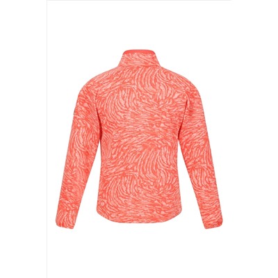 Regatta Orange Junior Highton Half Zip Sweater