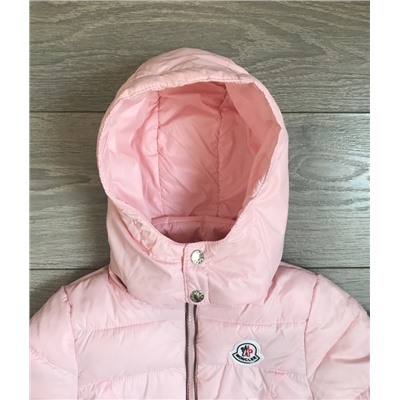 М.17-22 Куртка Moncler розовая  (98,104,110,116,122)
