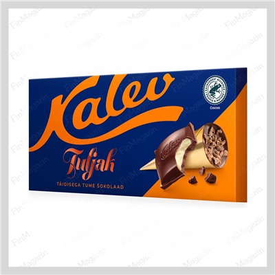 Темный шоколад Tuljak с начинкой Kalev 105 гр