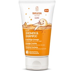 WELEDA Детский шампунь-гель для волос и тела «Апельсин» 150 мл
