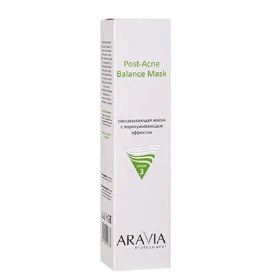 Aravia Рассасывающая маска с поросуживающим эффектом / Post-Acne Balance Mask, 100 мл