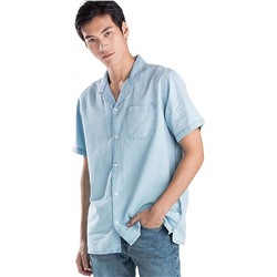 Рубашка мужская M SS CLS CAMPER SHIRT DENIM