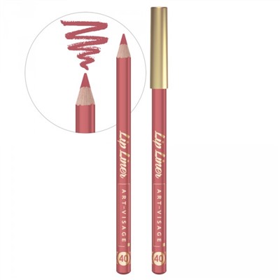 AV Карандаш для губ Lip liner 40 розовый беж