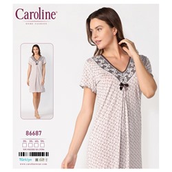 Caroline 86687 ночная рубашка 2XL, 3XL, 4XL, 5XL